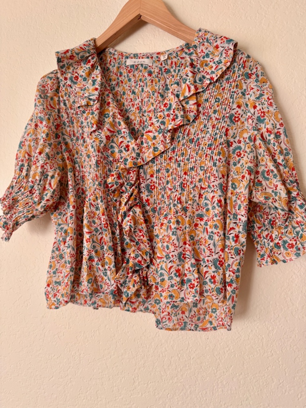 DOEN Henri in Wild Clover Print